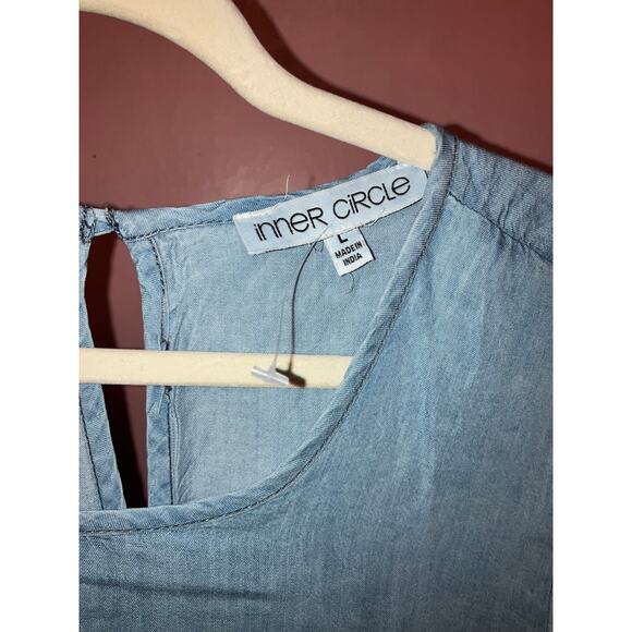 Inner Circle Chambary mini 100% Lyocell dress size large - Picture 5 of 6